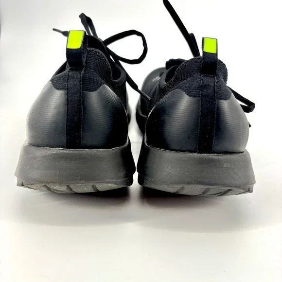 OOFOS OOmg Sport LS Low Black Recovery Sneakers Lace Up Athletic Men Size 14 - Picture 9 of 9